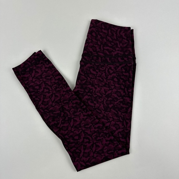 Crazy Yoga Leggings Womens Small 4/6 Purple - Picture 1 of 10